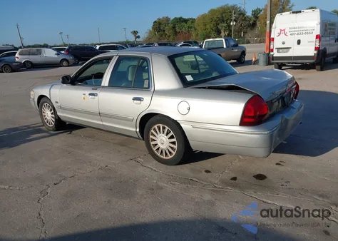 2008 Mercury Grand Marquis Ls из США, поврежденный, VIN 2MEFM75V48X632409